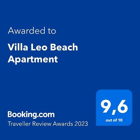 Villa Leo Beach Apartment Podgora Extérieur photo